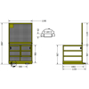 Picture of Forklift Safety Cage Durgal - Australian Made